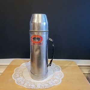 Vintage Uno-Vac Stainless Steel Thermos - Unbreakable